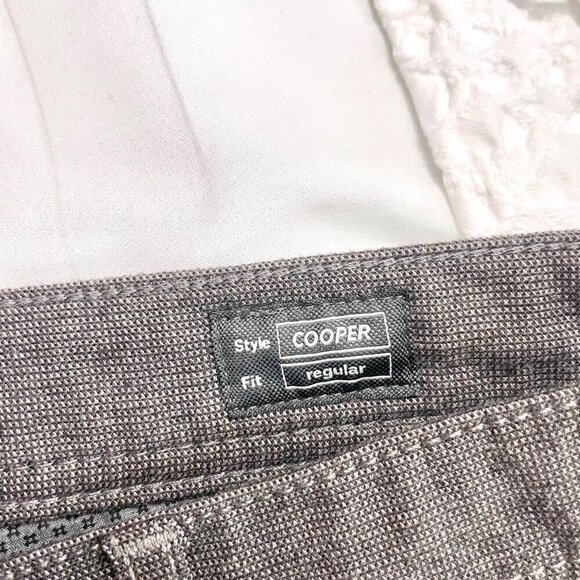 Brax Cooper Fancy Regular Black Pants Size 32/32 - Picture 3 of 7